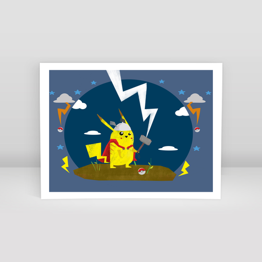 God of Thunder - Art Print