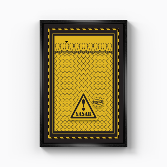 yasak - Kanvas Tablo