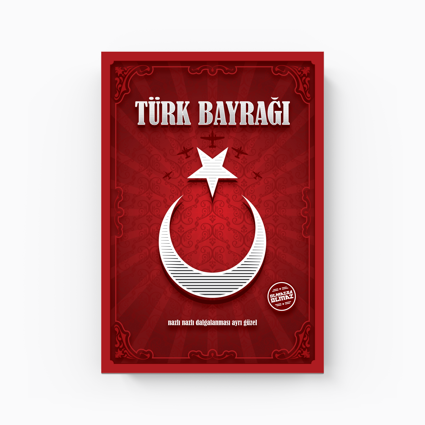 Türk Bayrağı - Kanvas Tablo