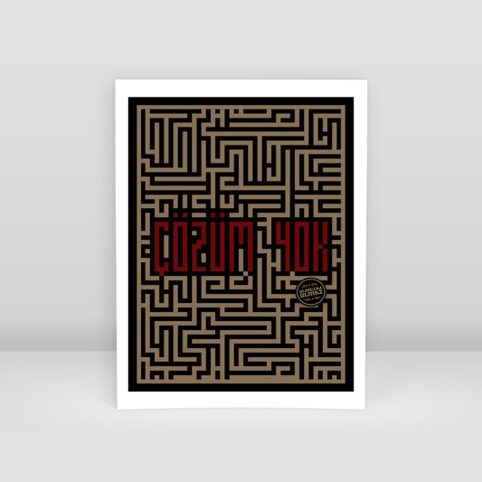 çözüm - Art Print