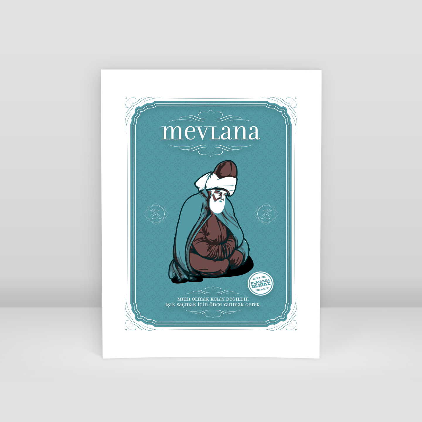 mevlana - Art Print