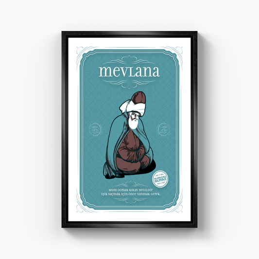 Mevlana - Canvas Painting