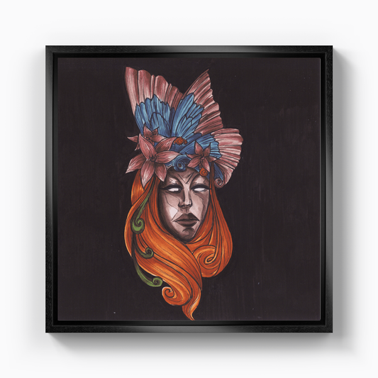 mask mini series2 - Canvas Print