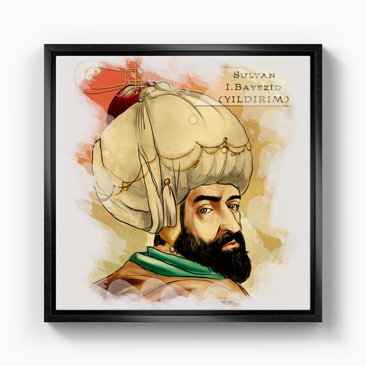 Ottoman Sultan - Kanvas Tablo