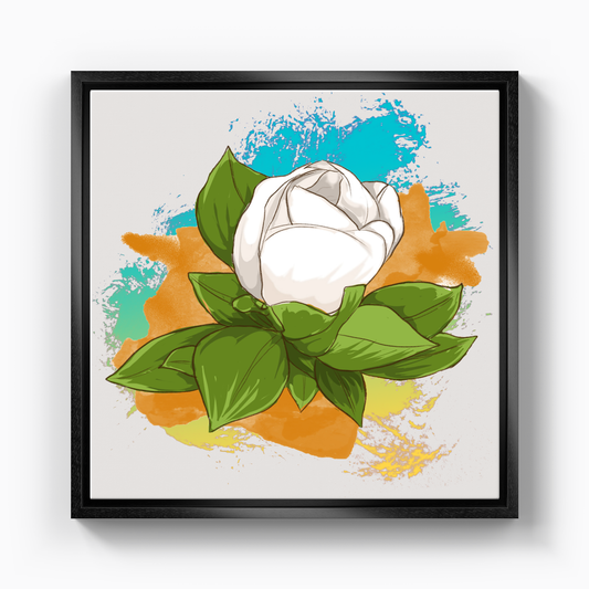 White - Canvas Print
