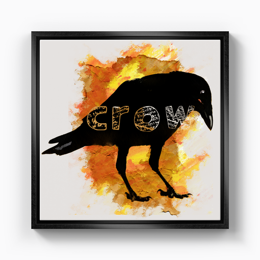 Crow - Canvas Print