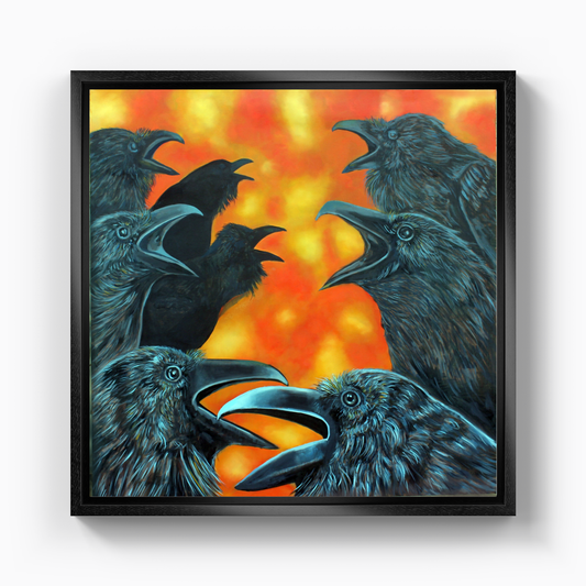 karga - Kanvas Tablo
