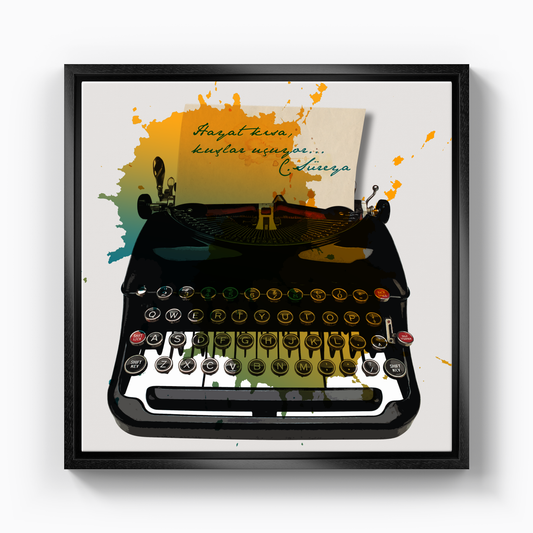 Cemal Süreya - Canvas Painting