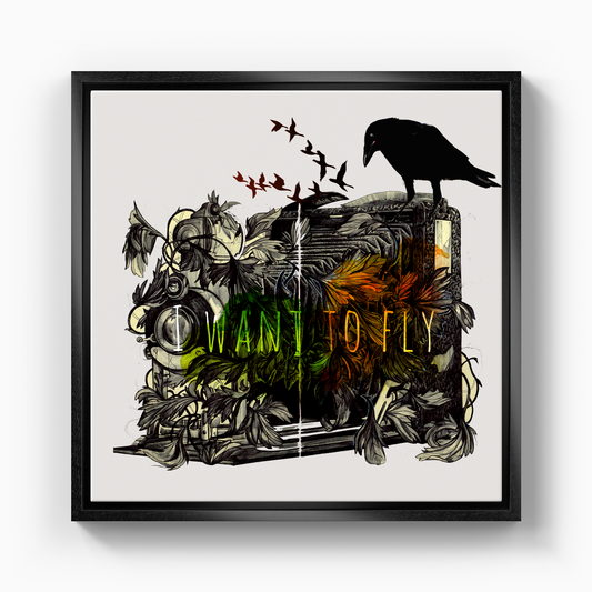 Flying - Canvas Print