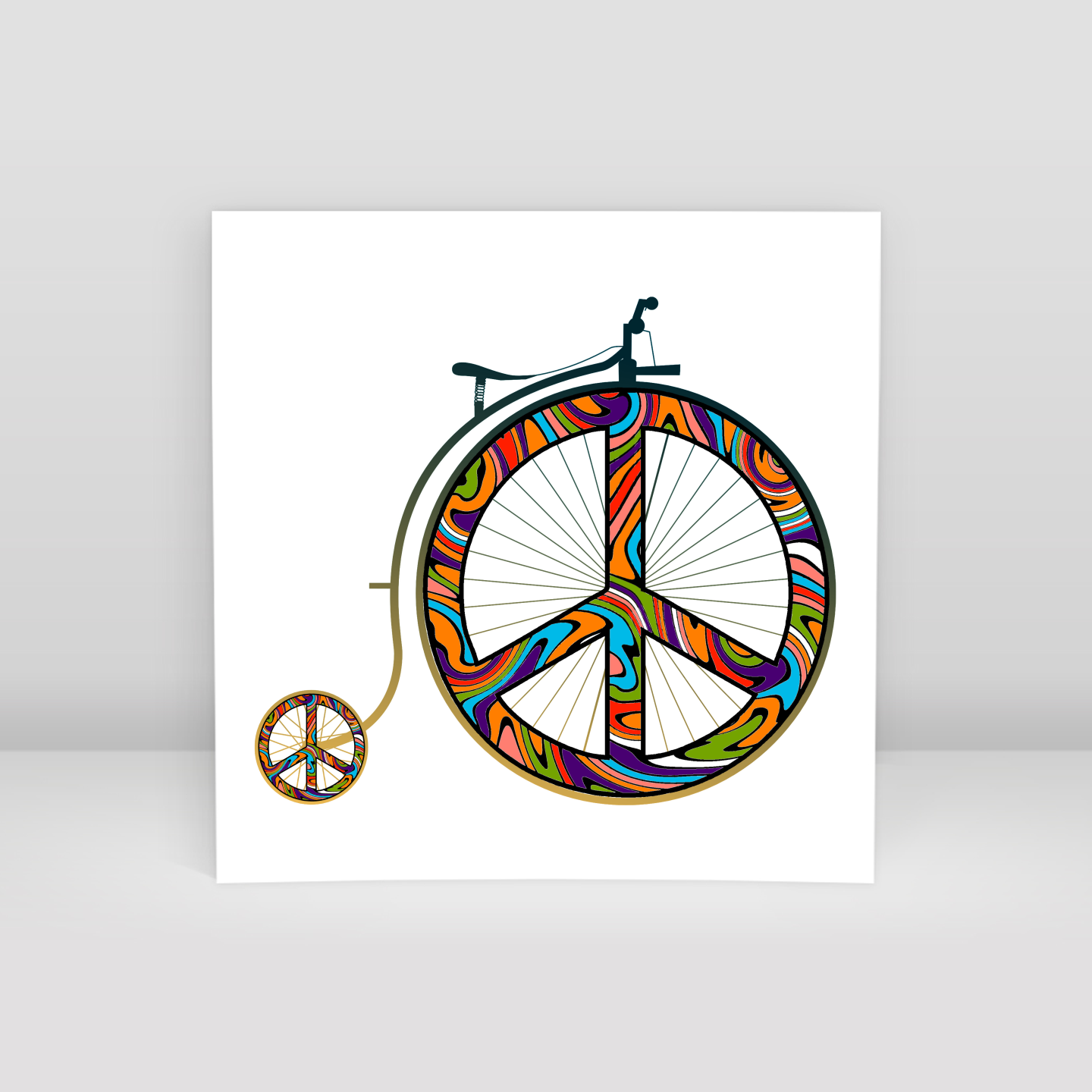 Barış Bisikleti - Art Print