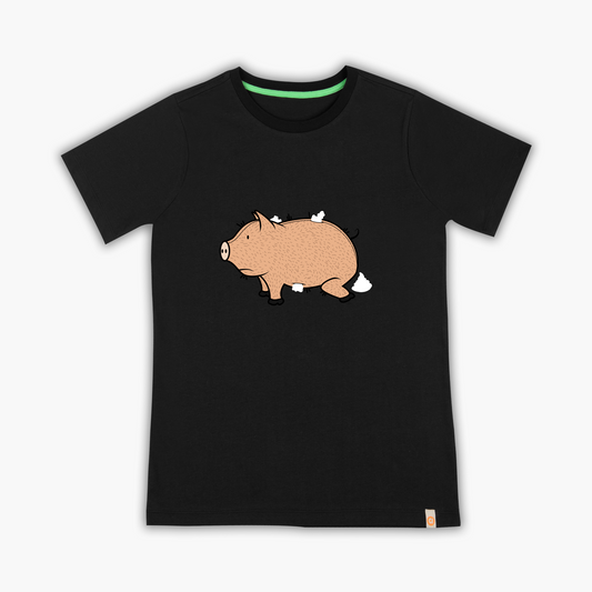 plush pig - T-shirt