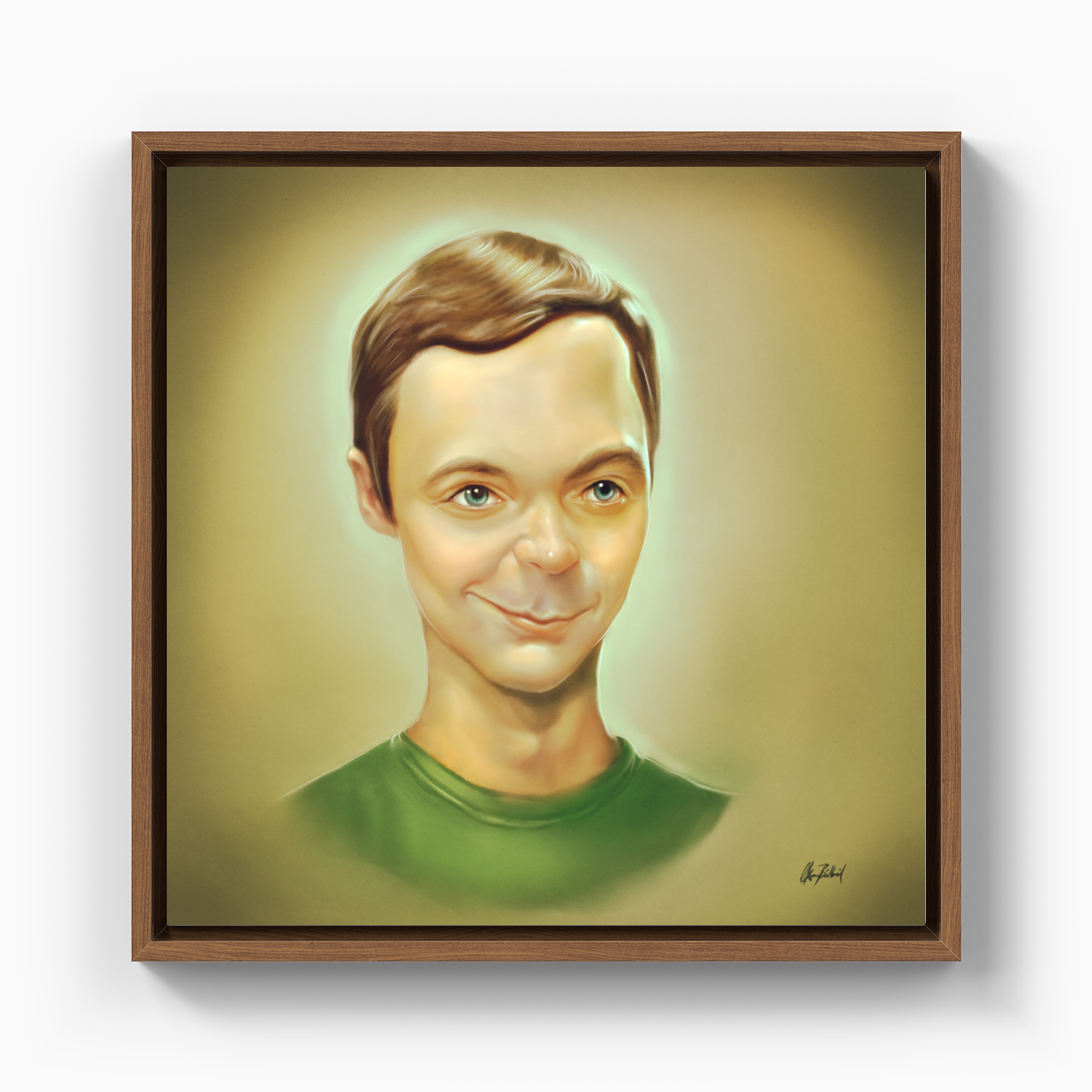 Sheldon Cooper - Kanvas Tablo