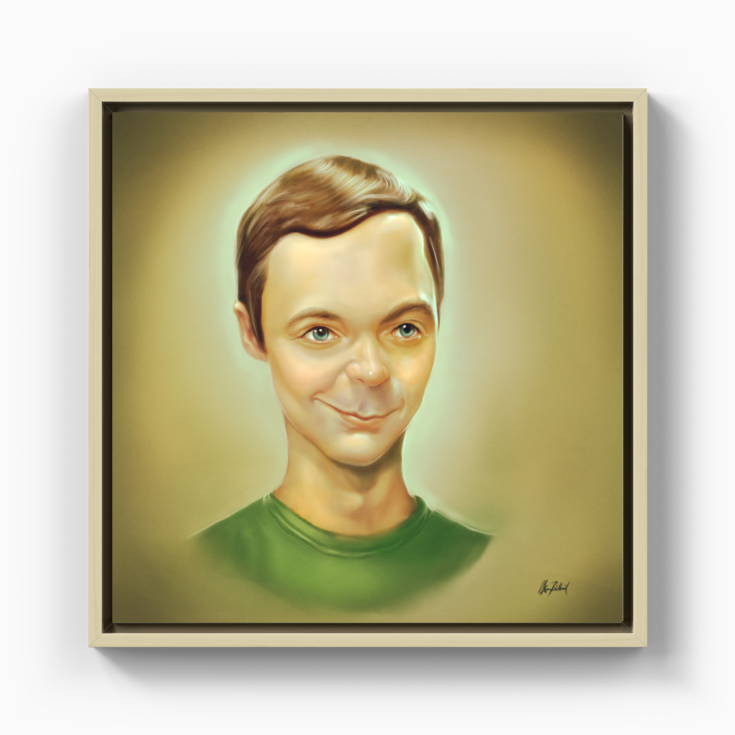 Sheldon Cooper - Kanvas Tablo