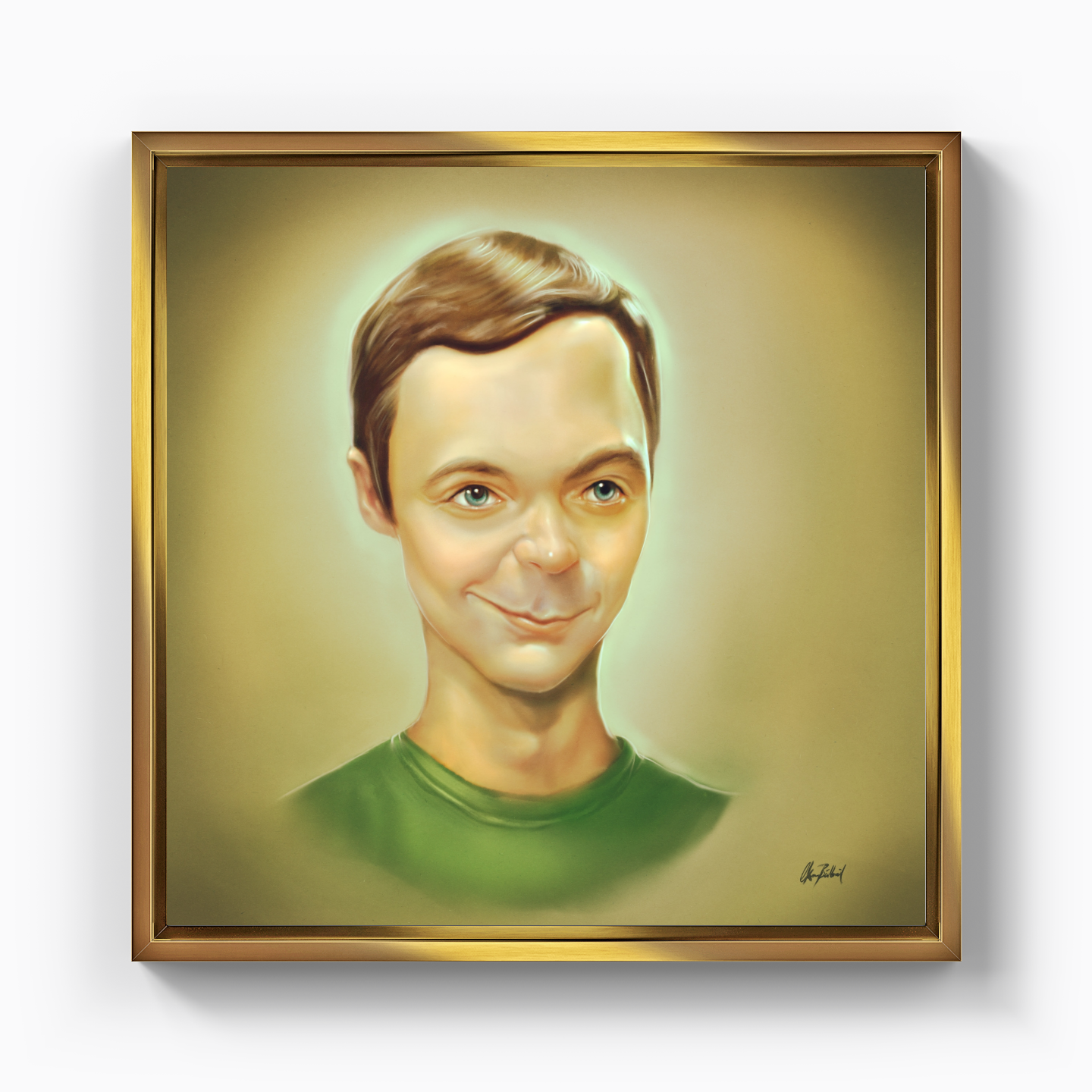 Sheldon Cooper - Kanvas Tablo