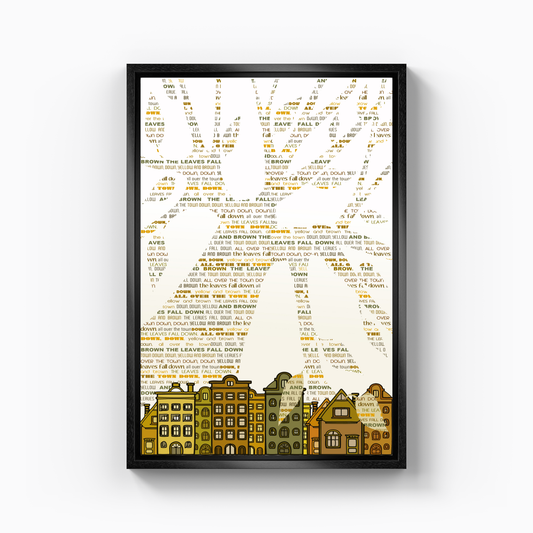 sonbahar - Kanvas Tablo