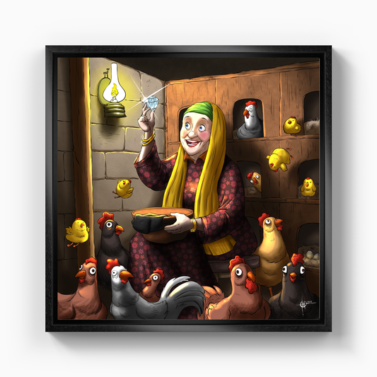 Elmas Nerde - Kanvas Tablo