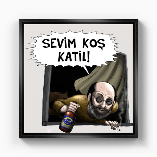 my name is cemil - Canvas Print