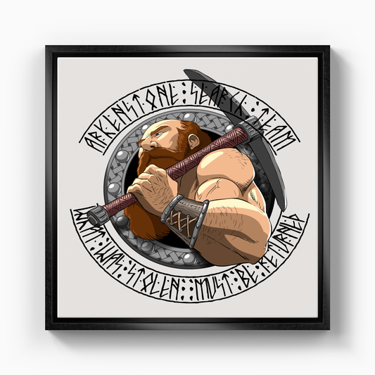 dwarves mining ltd - Canvas Print