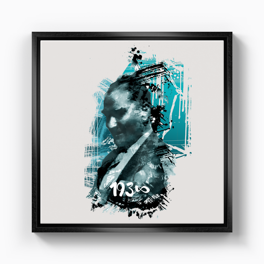 Ataturk - Canvas Painting