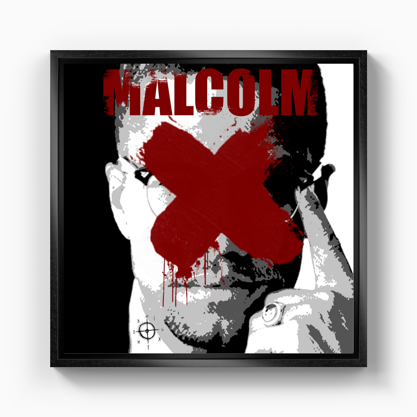 Malcolm X - Kanvas Tablo
