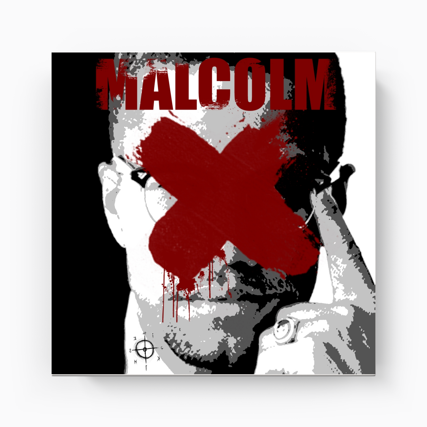 Malcolm X - Kanvas Tablo