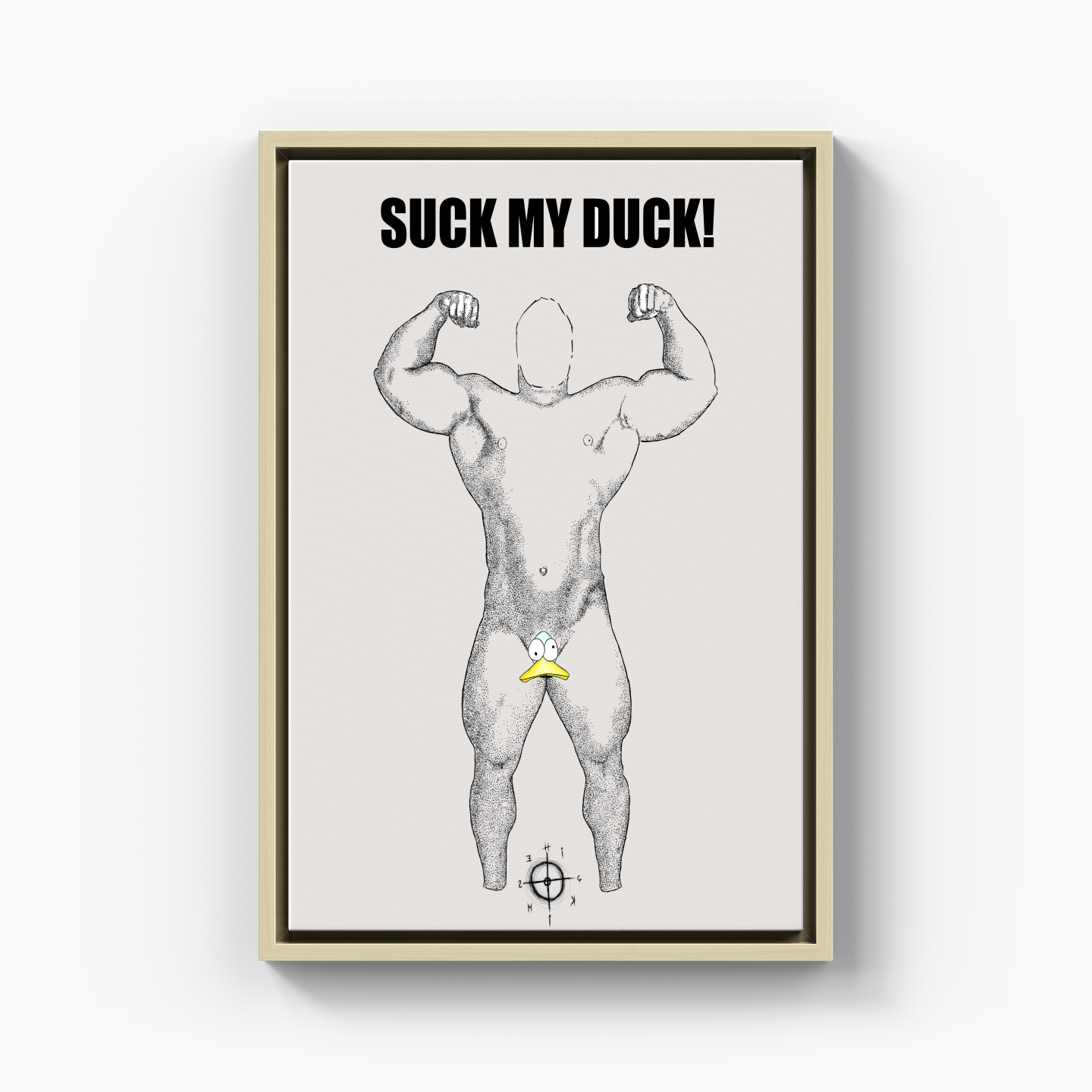 Suck My Duck - Canvas Painting
