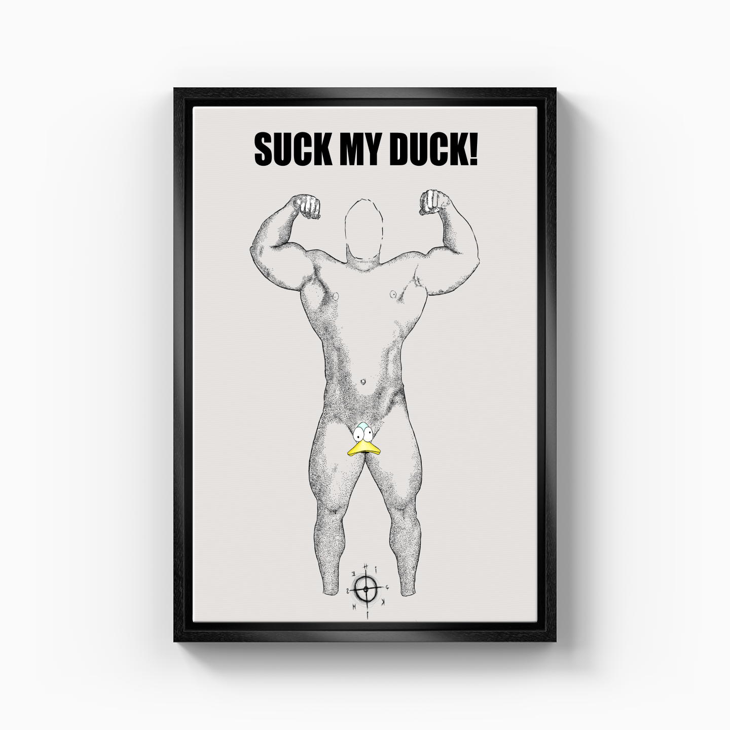Suck My Duck - Kanvas Tablo