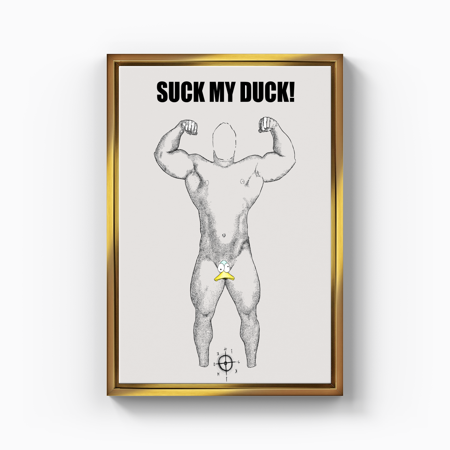 Suck My Duck - Canvas Painting