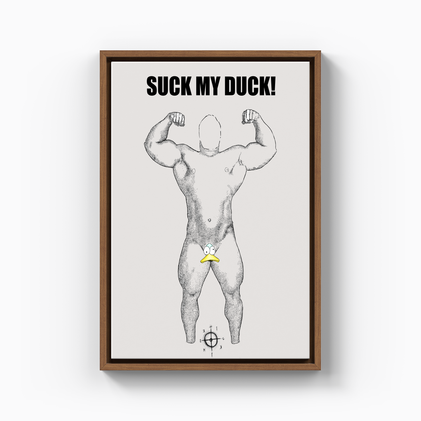 Suck My Duck - Canvas Painting