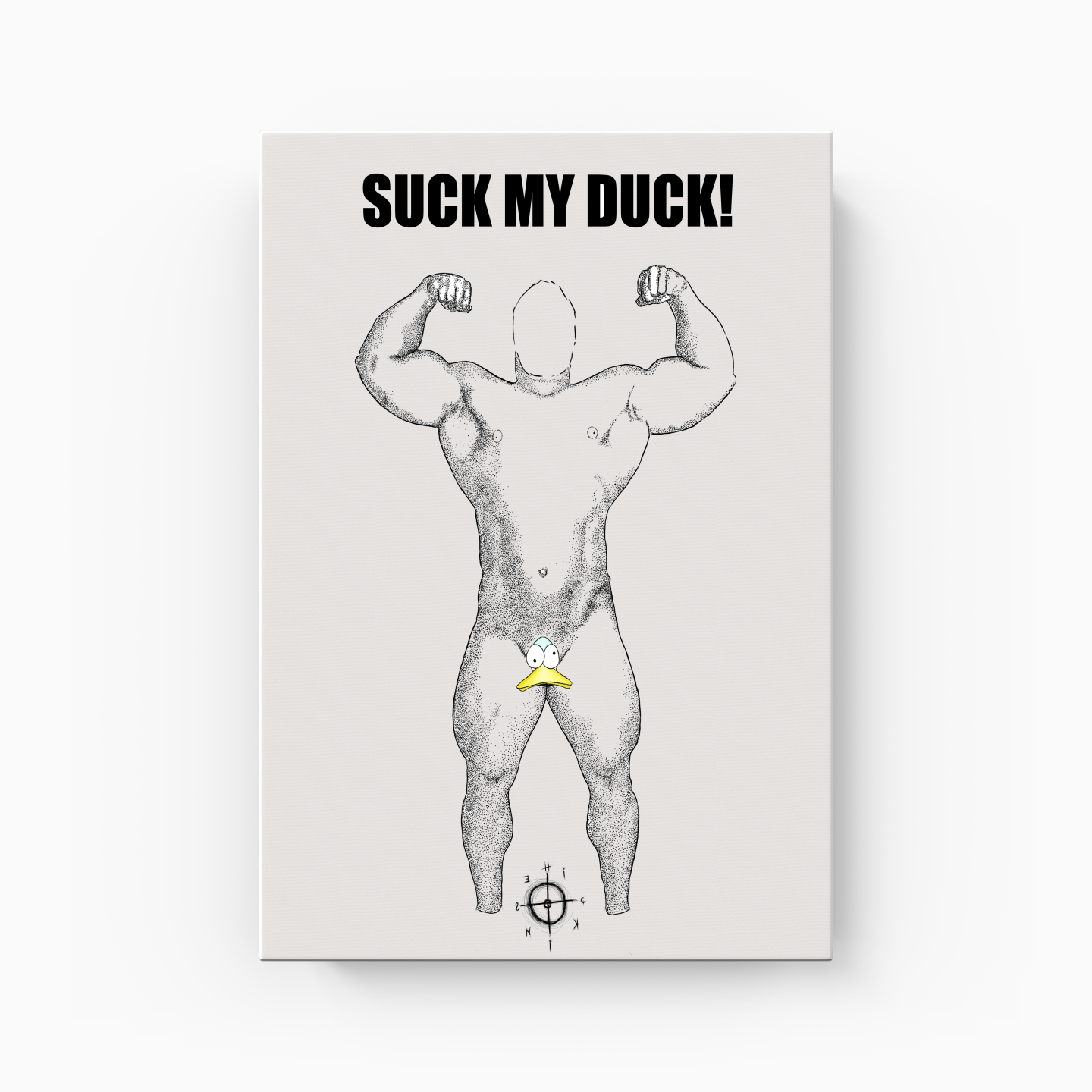 Suck My Duck - Canvas Painting