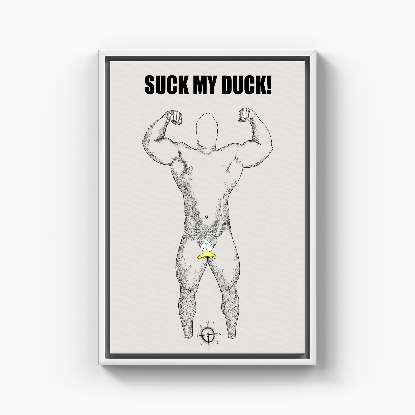 Suck My Duck - Kanvas Tablo