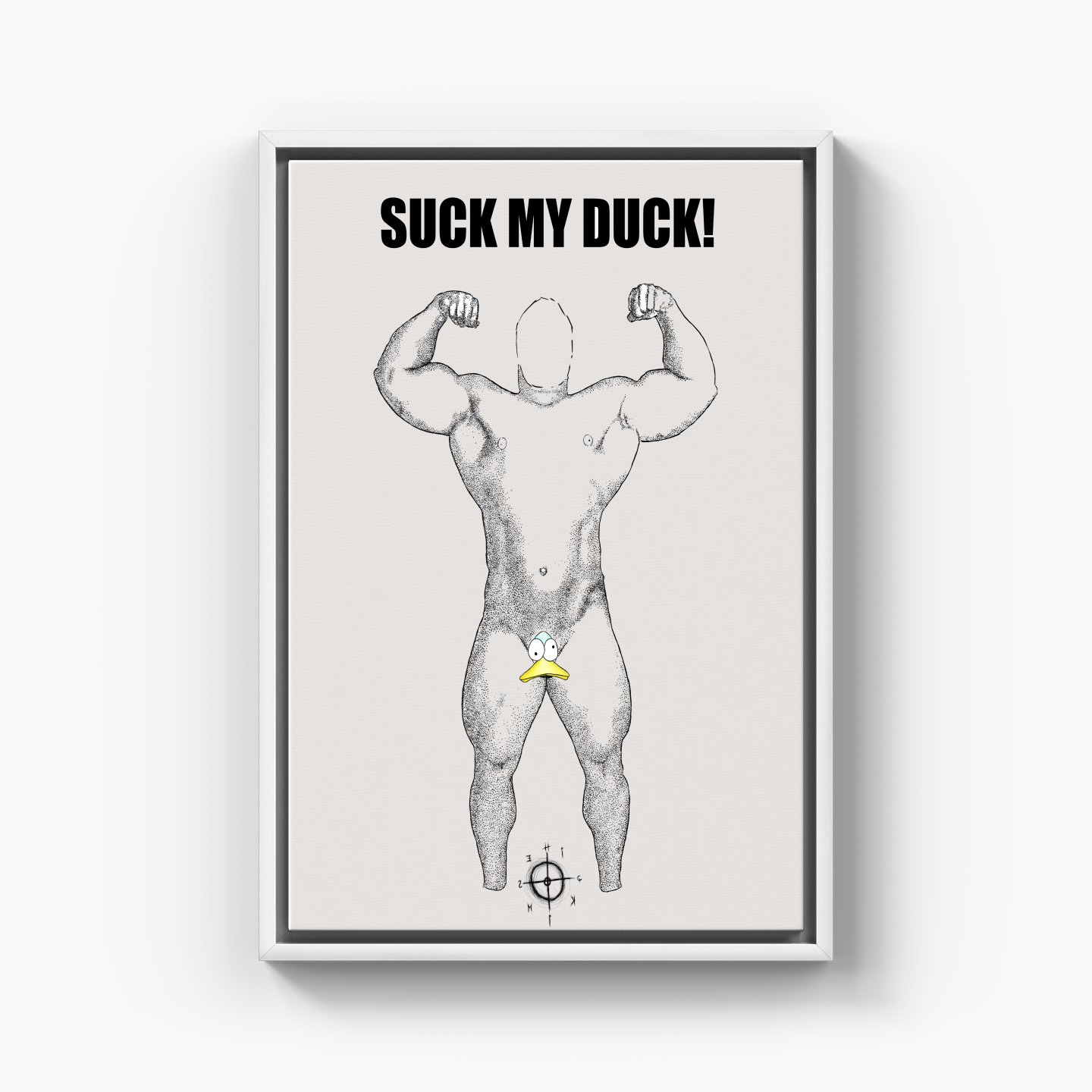 Suck My Duck - Canvas Painting