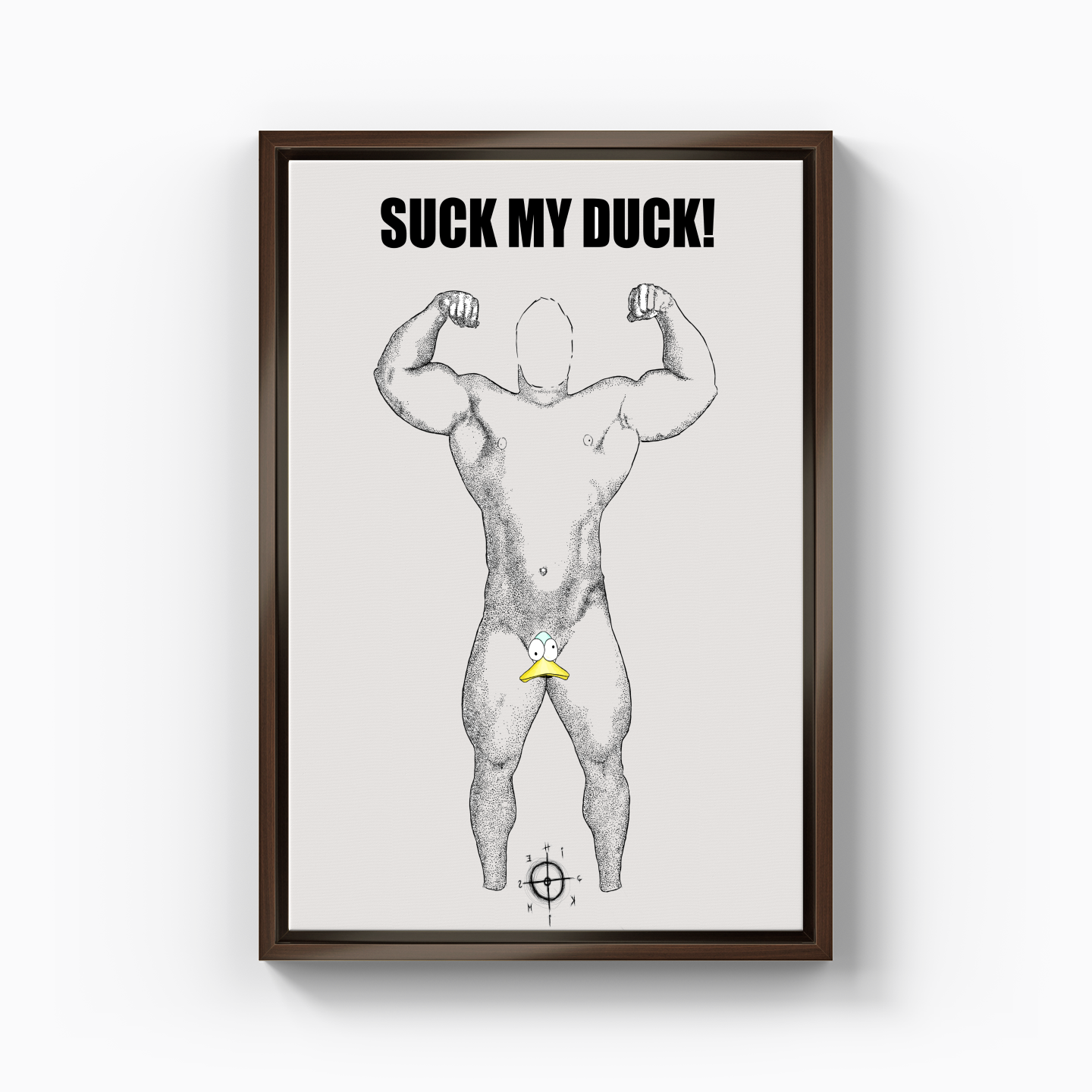 Suck My Duck - Canvas Painting
