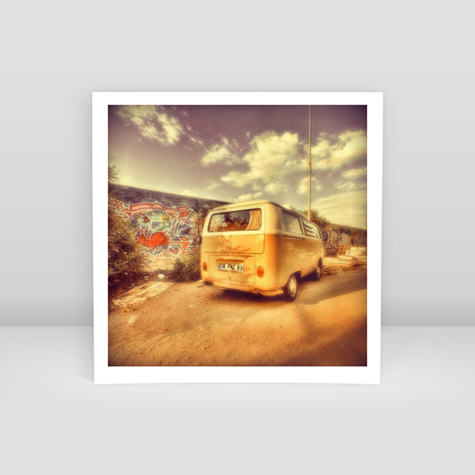 VosVos ankara license plate in Köln - Art Print