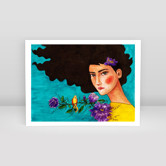 bring your voice - Art Print