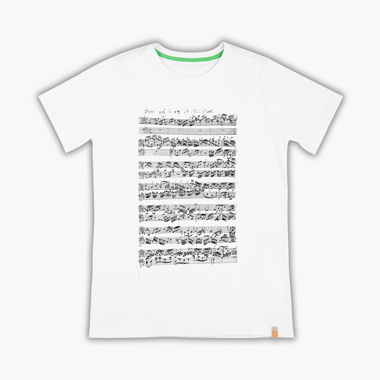 bach manuscript - Tişört