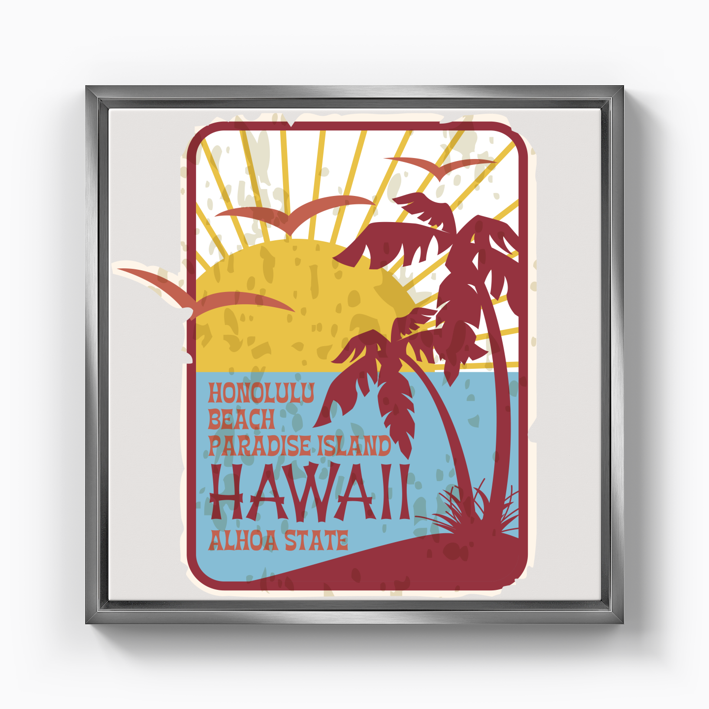Hawaii - Kanvas Tablo