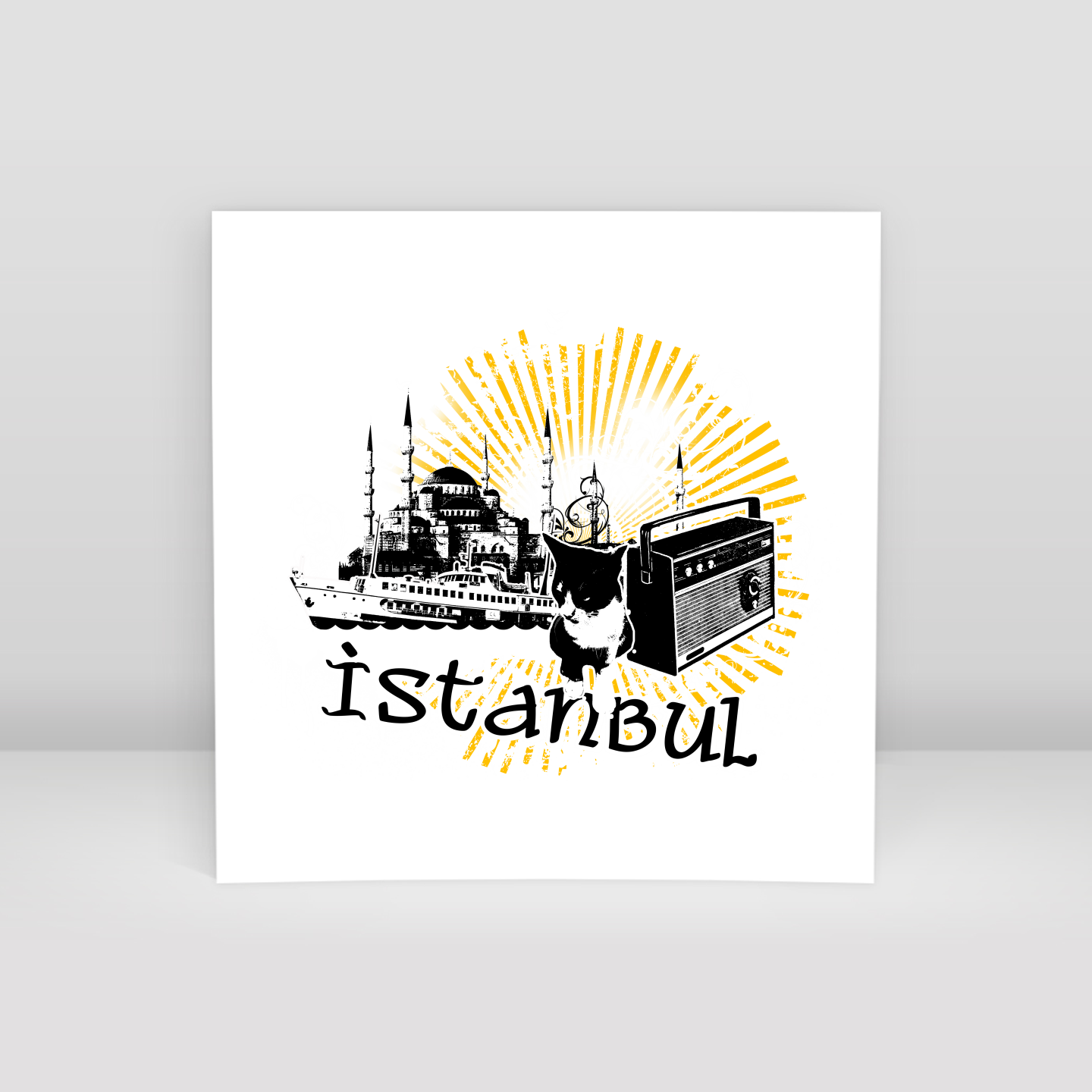 İstanbul Radio - Art Print