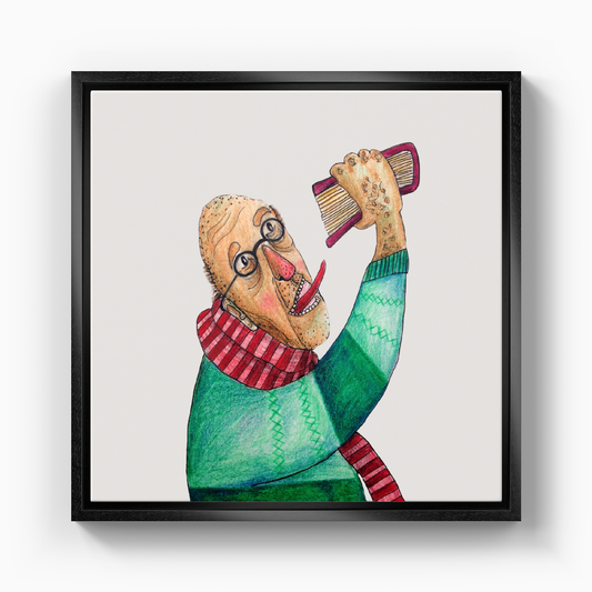 book drunk - Canvas Painting