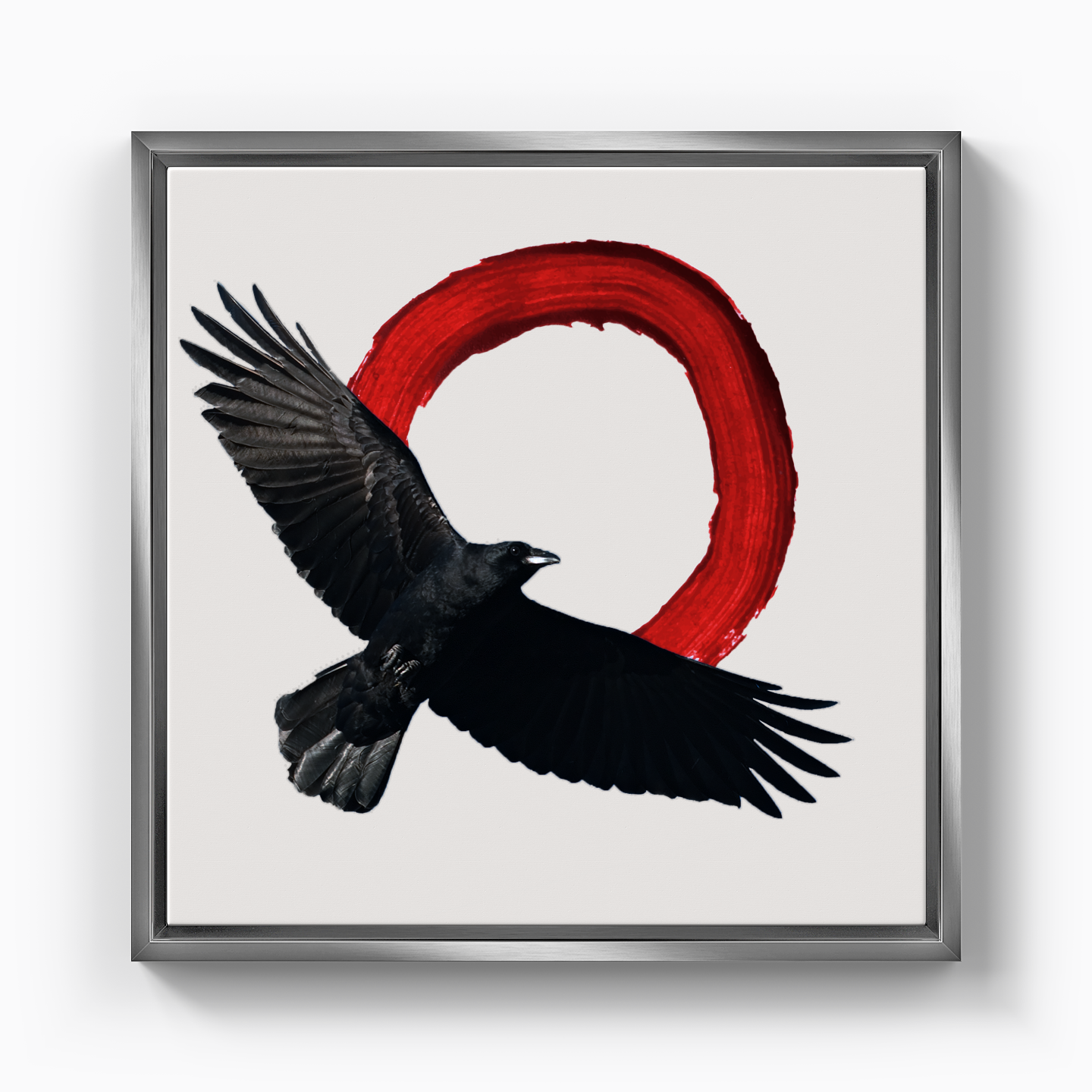 Odin crow - Kanvas Tablo