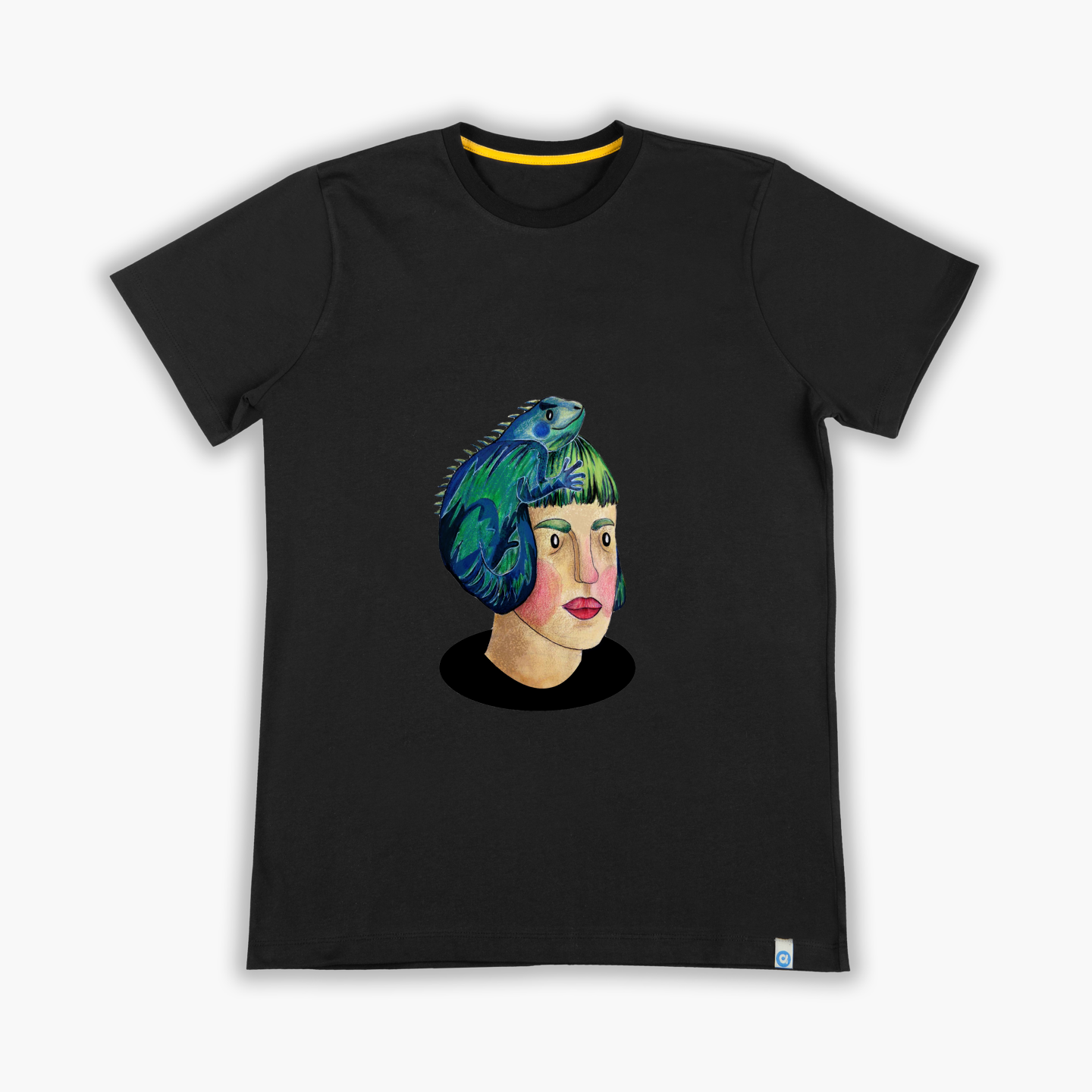 chameleon girl - T-shirt