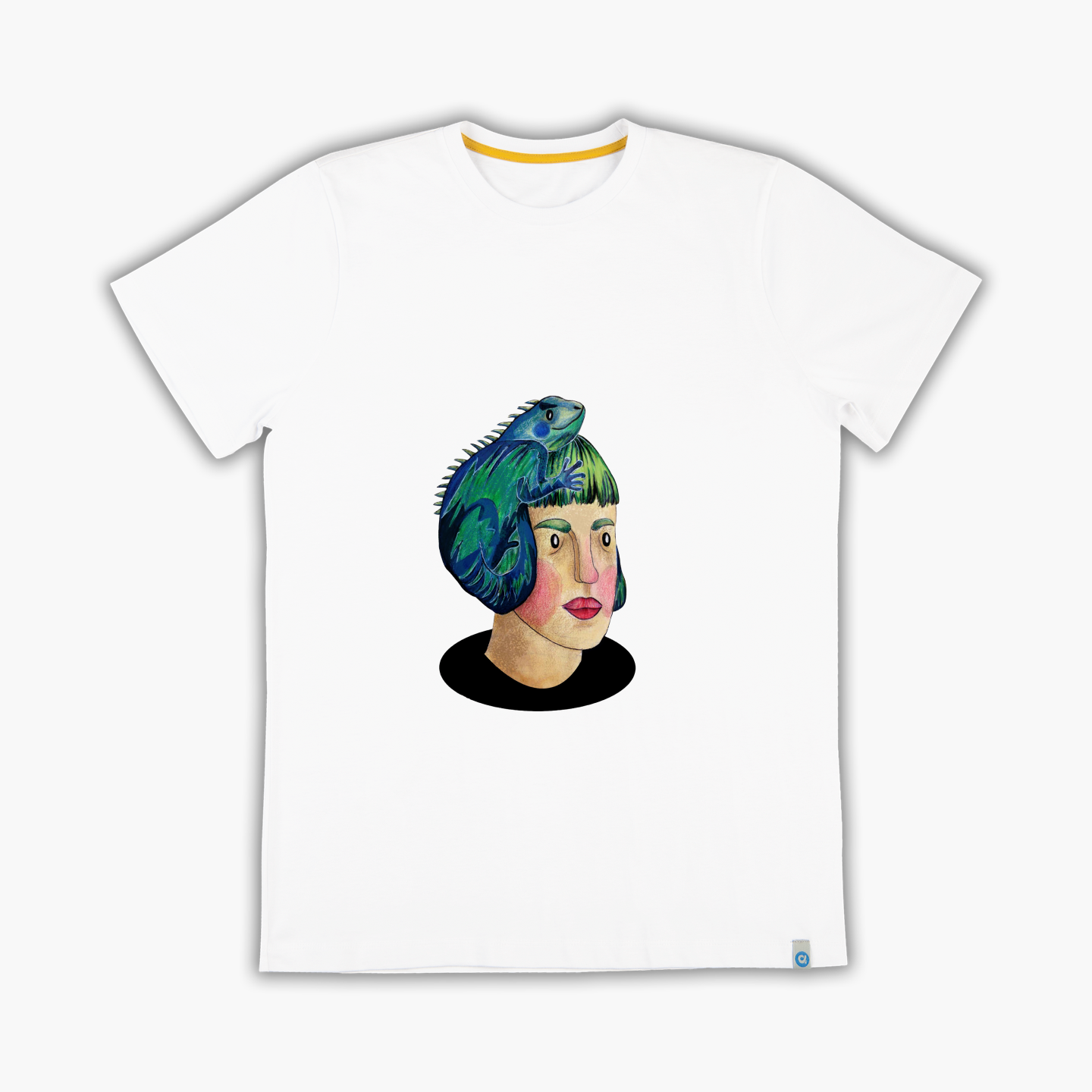 chameleon girl - T-shirt