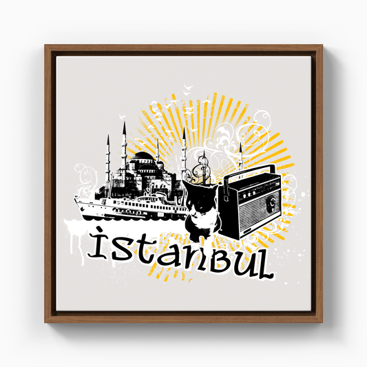 İstanbul Radio - Kanvas Tablo