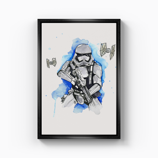 trooper - Canvas Print