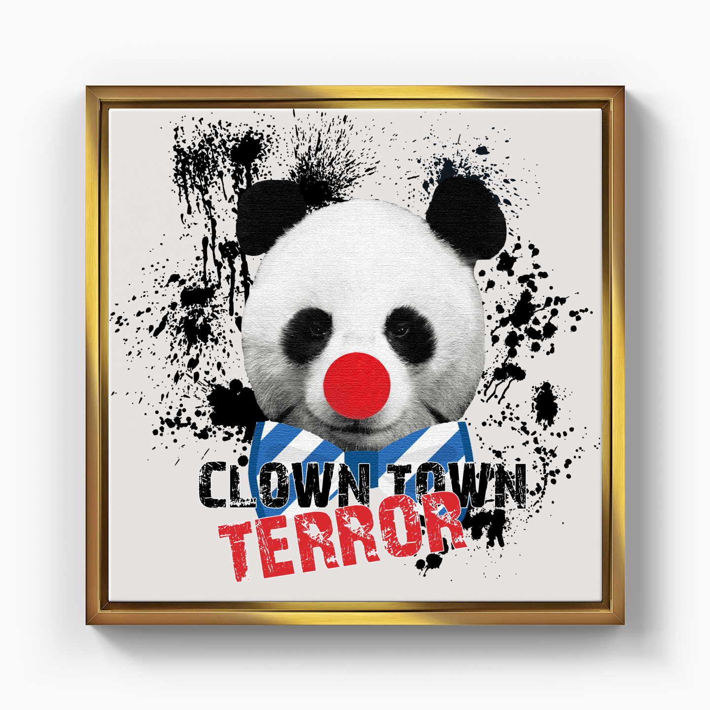 Clown Town - Kanvas Tablo