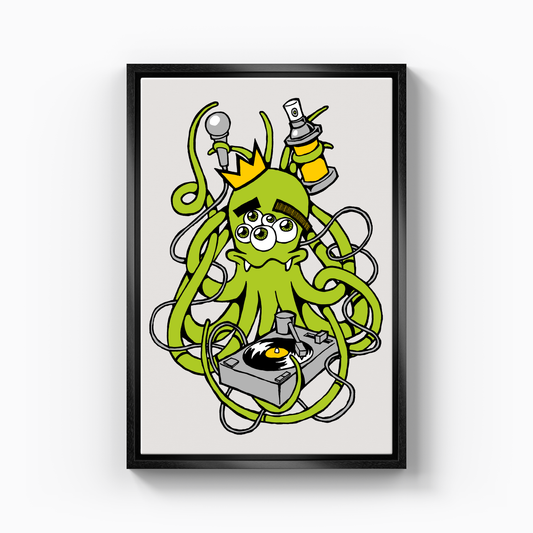 Octopus - Canvas Print