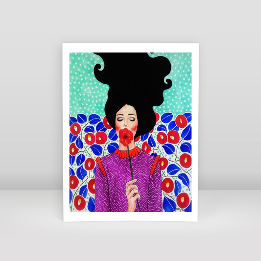 it just felt like I would die soon - Art Print