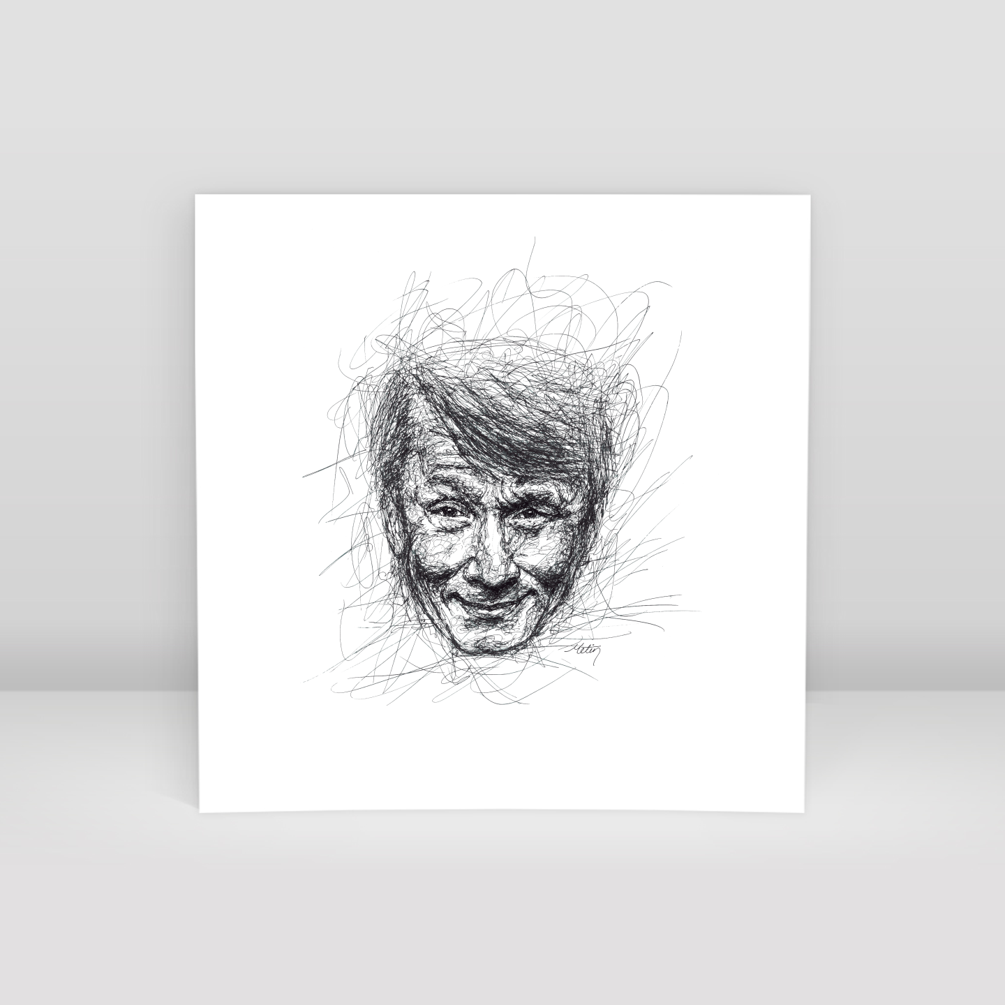 Jackie Chan - Art Print