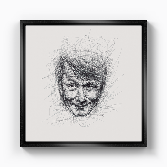 Jackie Chan - Kanvas Tablo