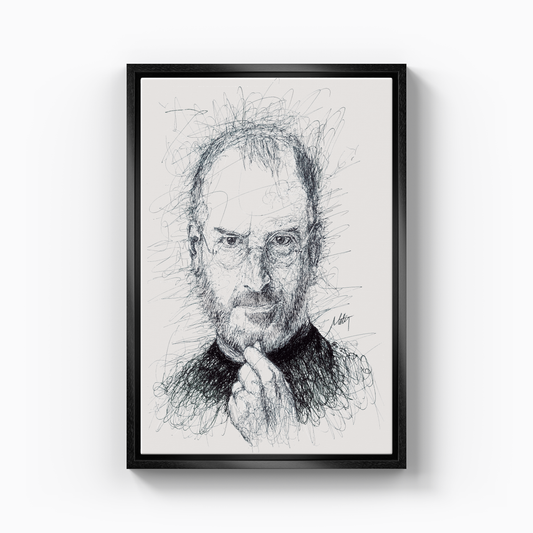 Steve Jobs - Kanvas Tablo